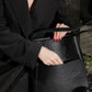 GRAINED LEATHER SHOULDER BAG